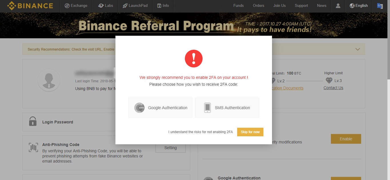 Beginners Guide To Binance Cryptocurrency Exchange From Opening - 